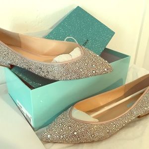 Blue by Betsy Johnson Wedding Ballet Flats